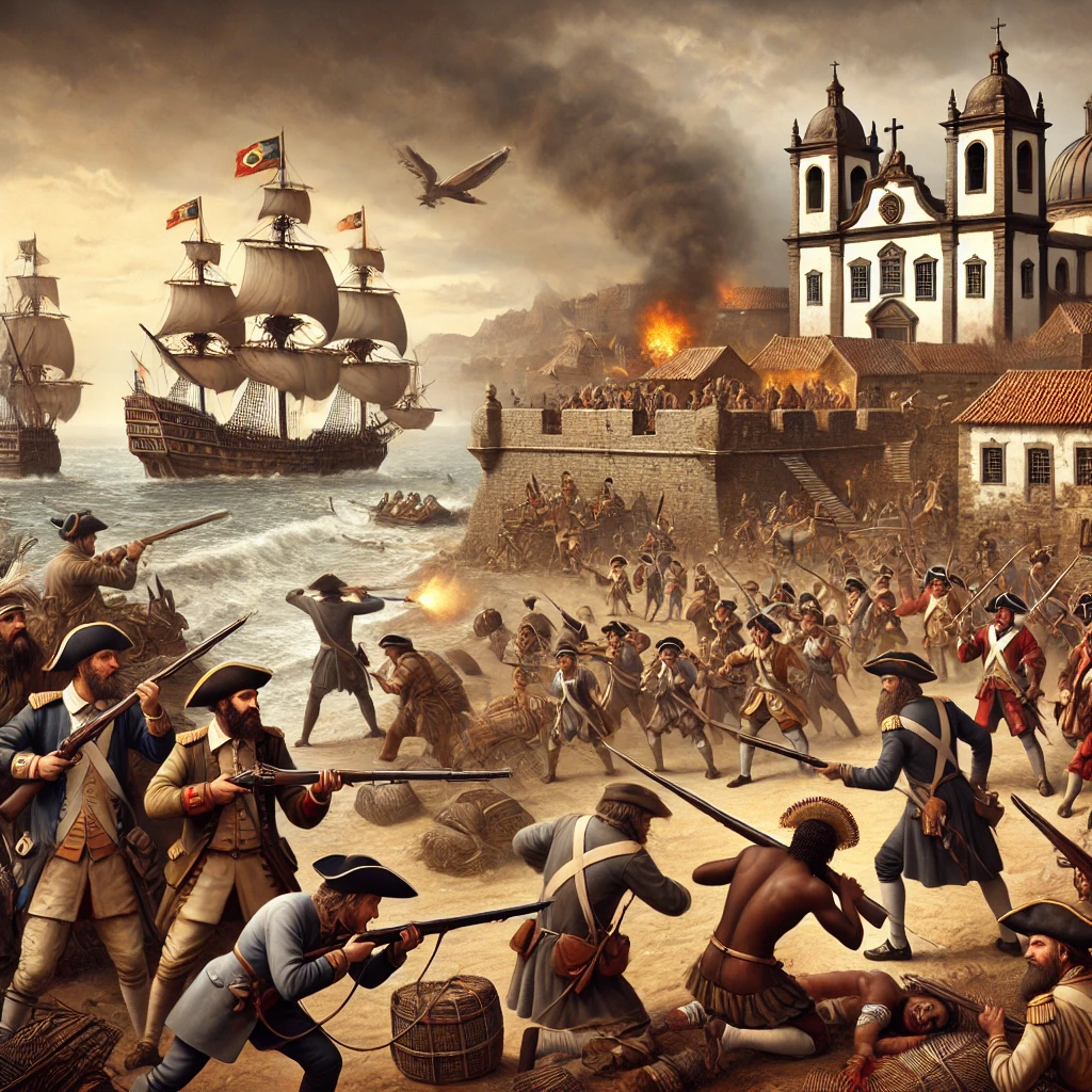 Ataques e Invasões ao Brasil Colonial