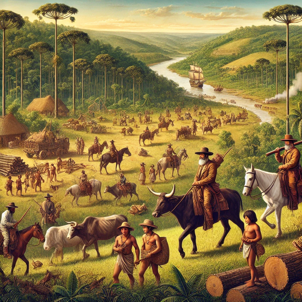 Atividades nos séculos XVI e XVII